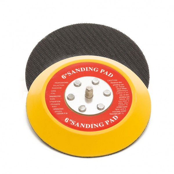 5/16"-24 Dual Action DA Backer / 6'' (150 mm)